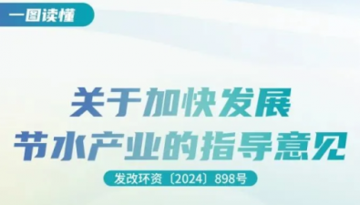 一圖讀懂《關于加快發(fā)展節(jié)水產(chǎn)業(yè)的指導意見》