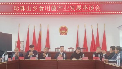 黑龙江尚志珍珠山乡召开食用菌产业发展座谈会